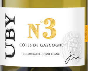 Côtes de Gascogne UBY Blanc N°3 (75cl) 